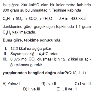 Kimyasaltepkimelerdeenerjikonutesti2009