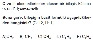 Kimyasalyasalarhesaplamalarkonutesti2002