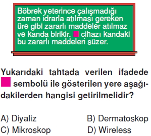 Vücüdümüzdasistemlerkonutesti4003