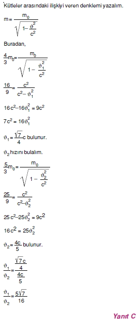 yukluparcaciklarinelektrikselalandahareketiverolativitecozumler2004