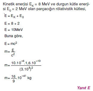 yukluparcaciklarinelektrikselalandahareketiverolativitecozumler2007