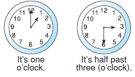 o'clock