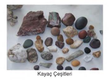 kayaç çeşitleri