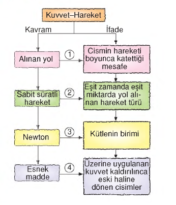 kuvvetleri gösterelim